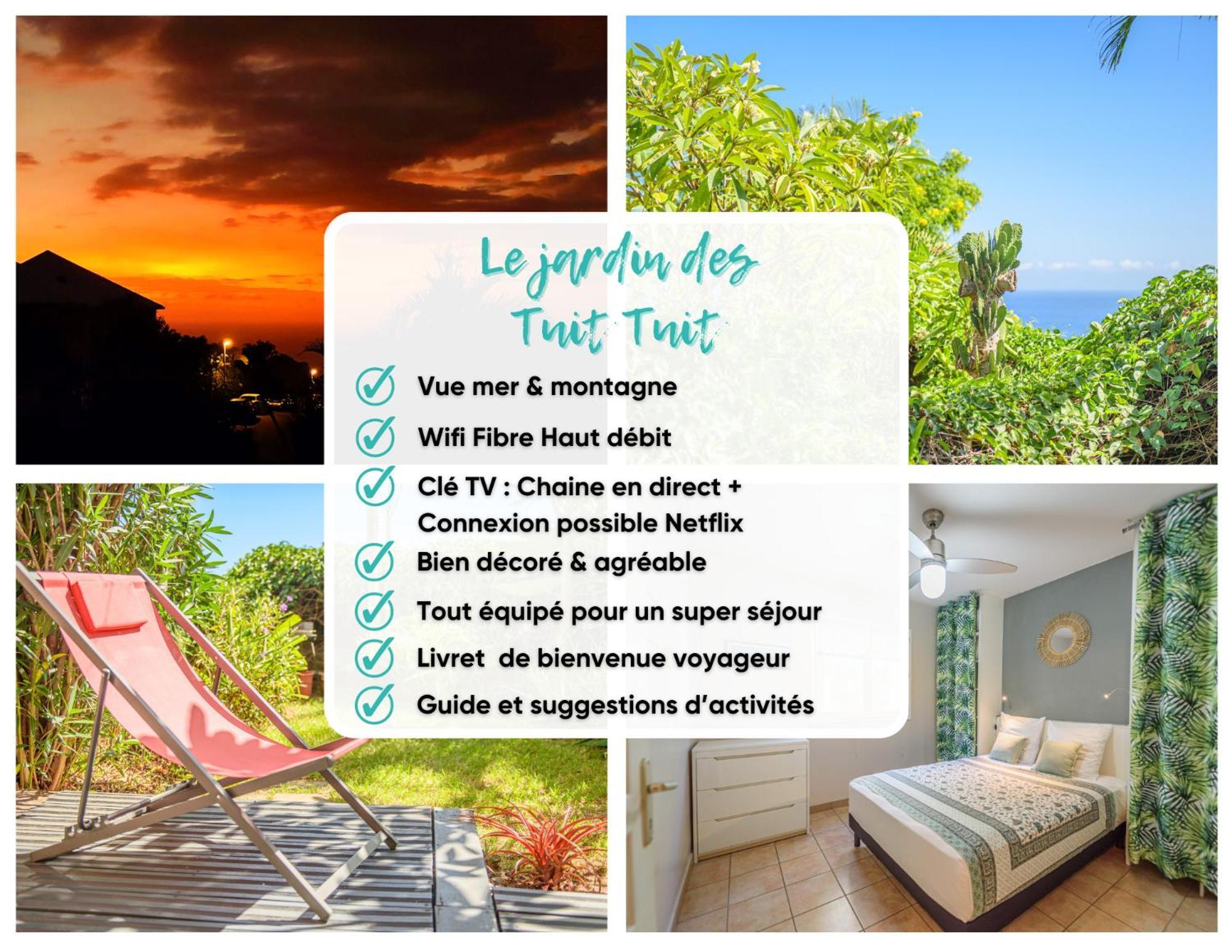 Le Jardin Des Tuit Tuit * Vue Mer * Cozy Сен-Лё Экстерьер фото